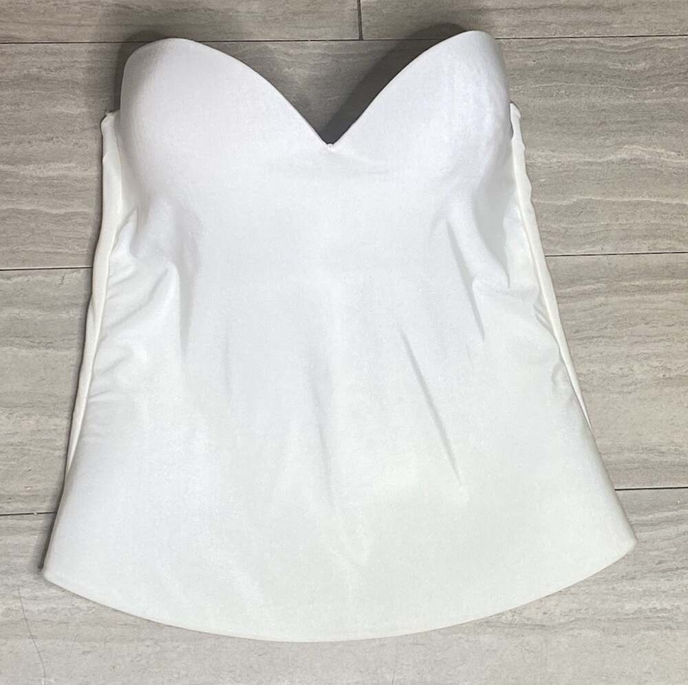 NEW Vintage Victorias Secret Wedding/Prom White Bra Bustier Corset 36C